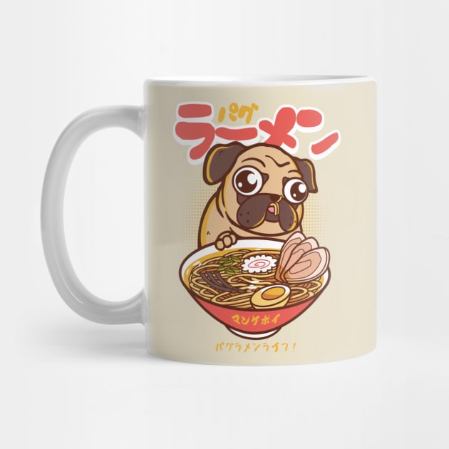 PUG RAMEN by mankeeboi